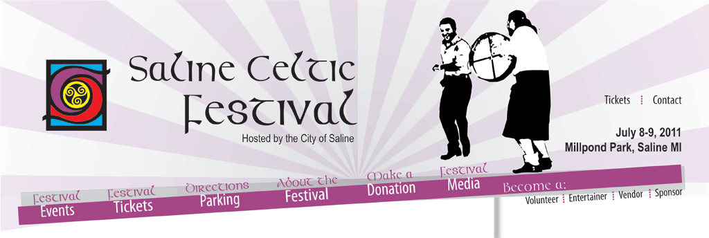 Saline Celtic Festival Website